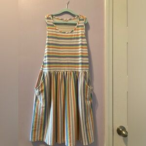 Cat & Jack Rainbow swing dress size XL